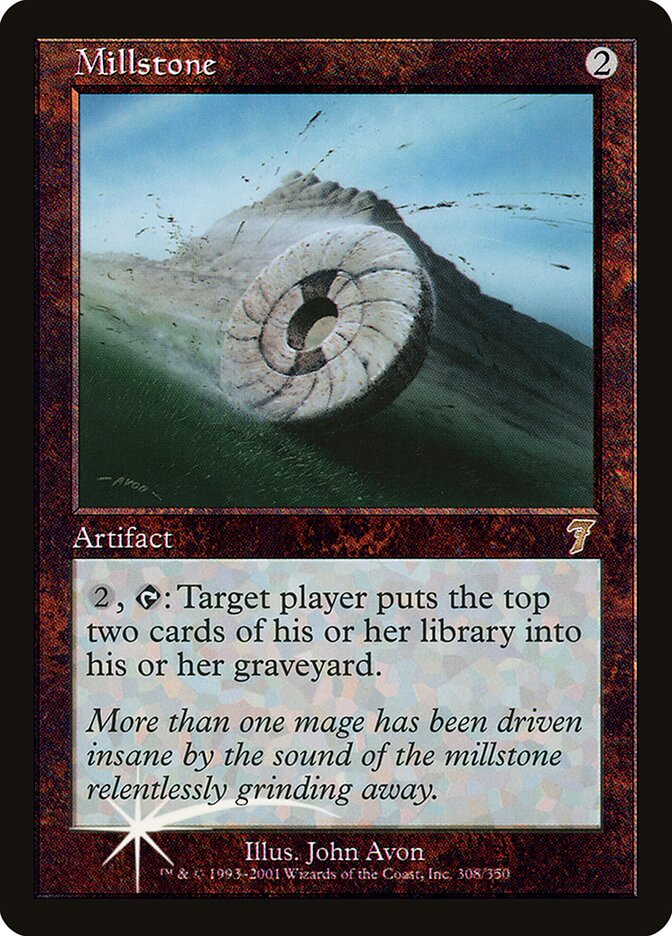 Millstone card front