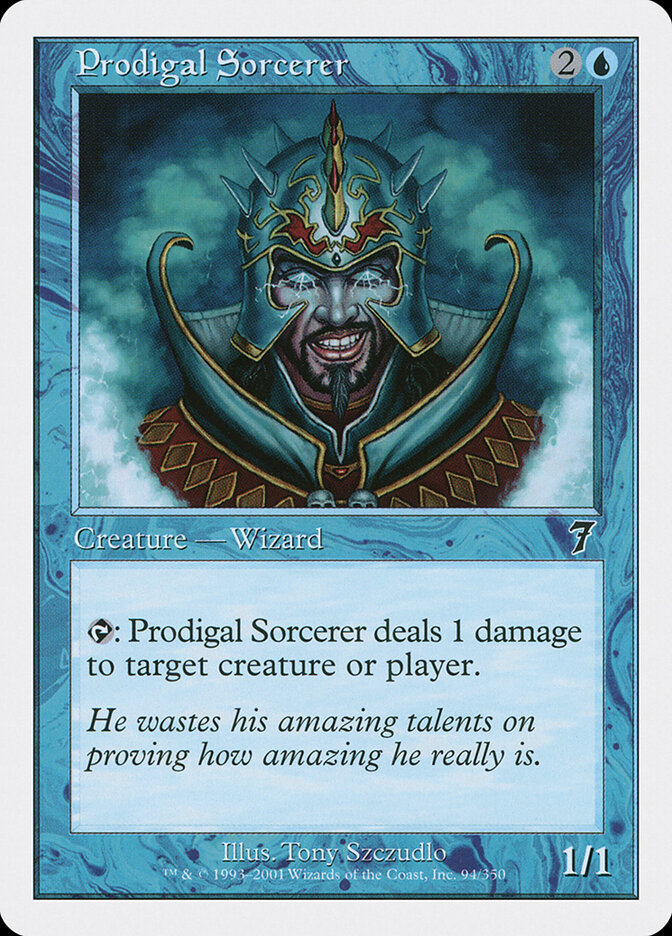 Prodigal Sorcerer card front