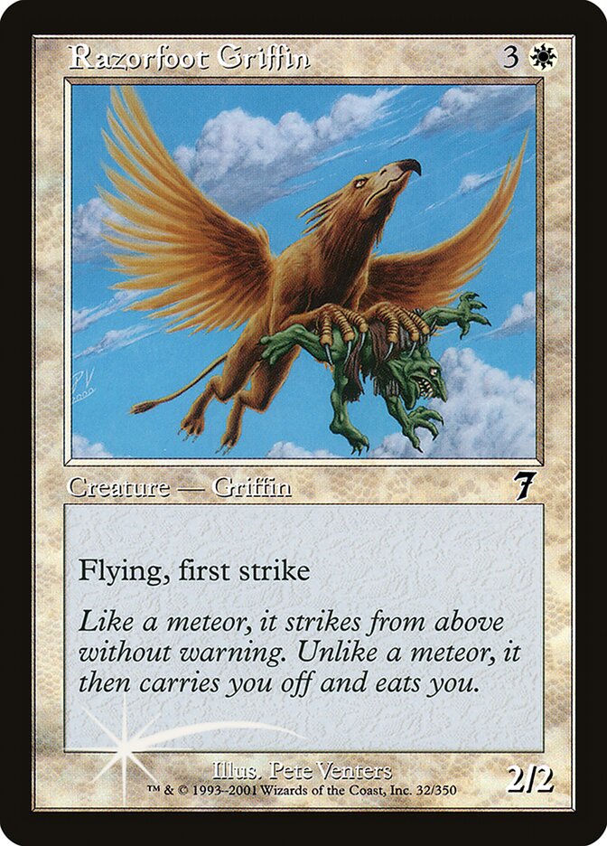 Razorfoot Griffin card front