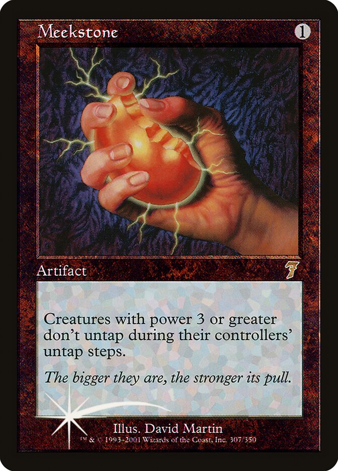 Meekstone card front