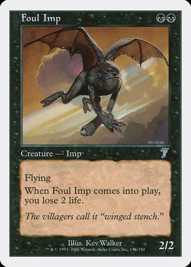 Foul Imp card front