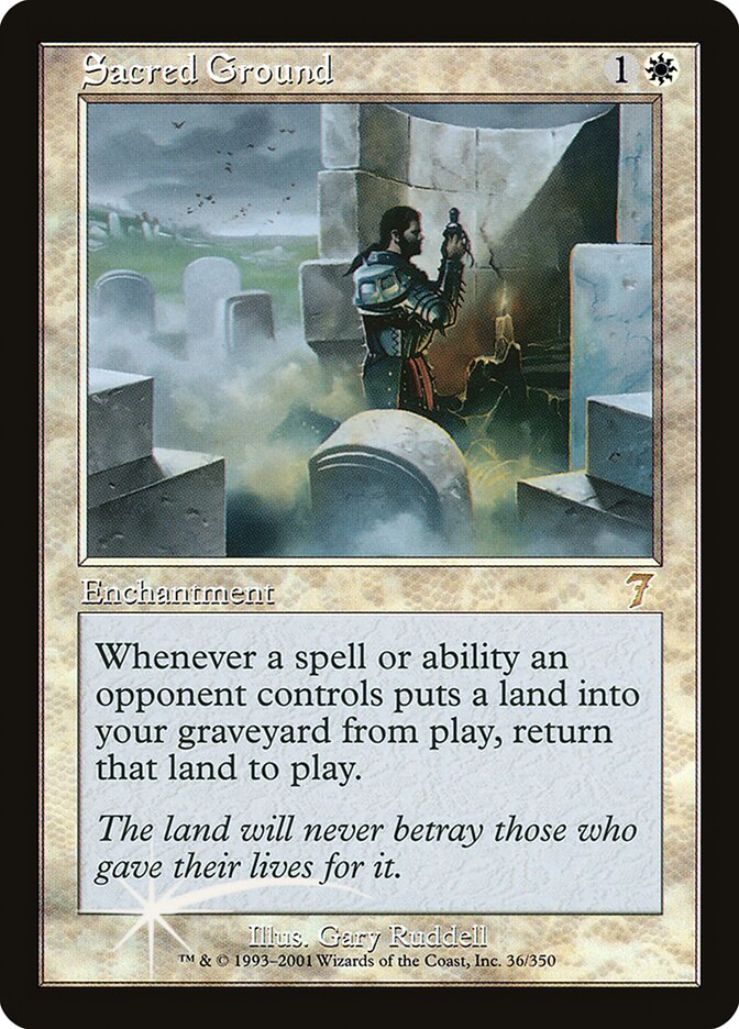 Sacred Ground card front