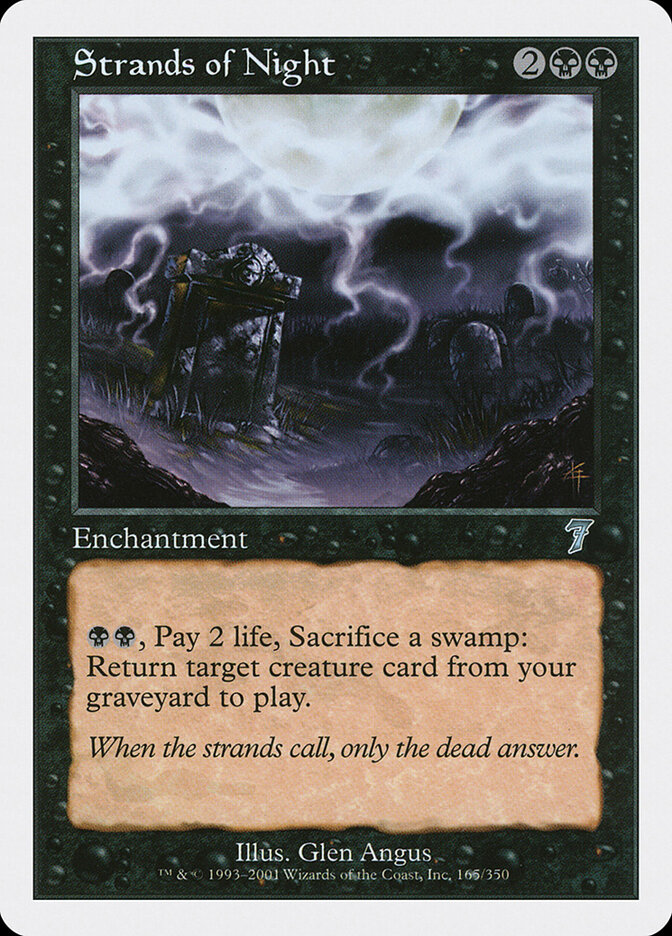 Strands of Night card front