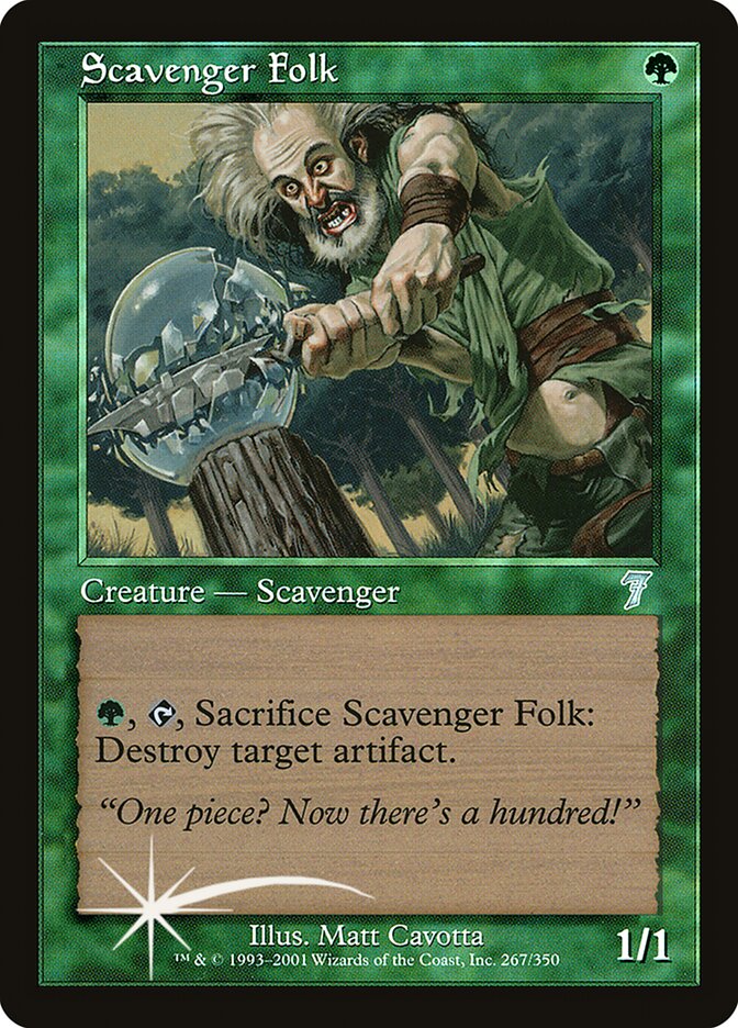 Scavenger Folk card front