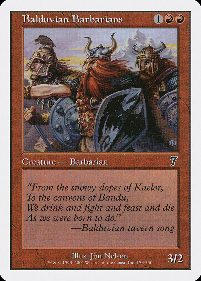 Balduvian Barbarians card front