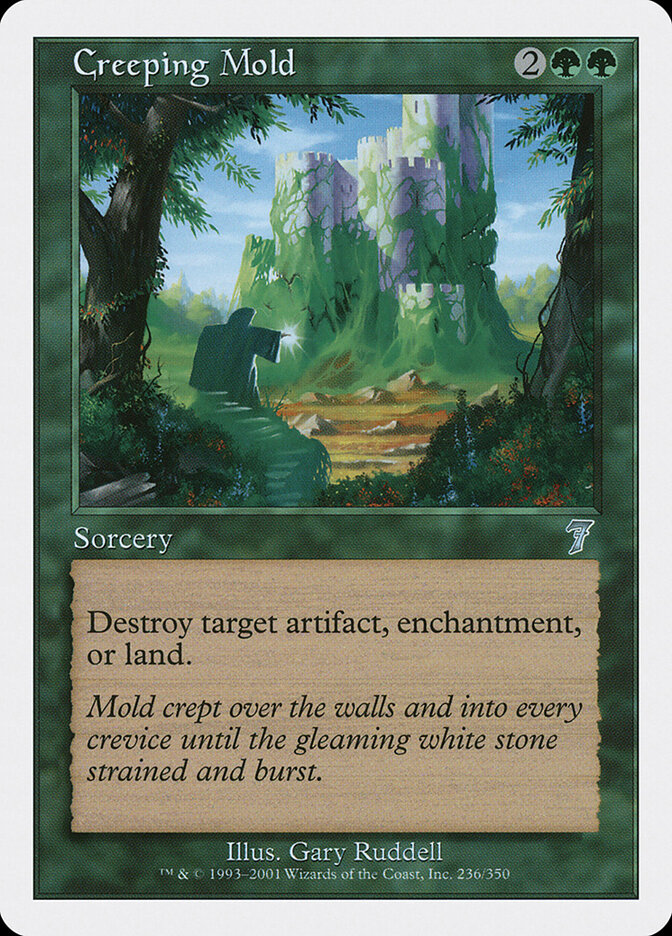 Creeping Mold card front