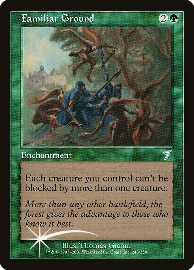 Familiar Ground card front