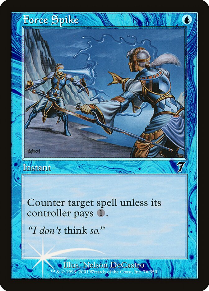 Force Spike card front