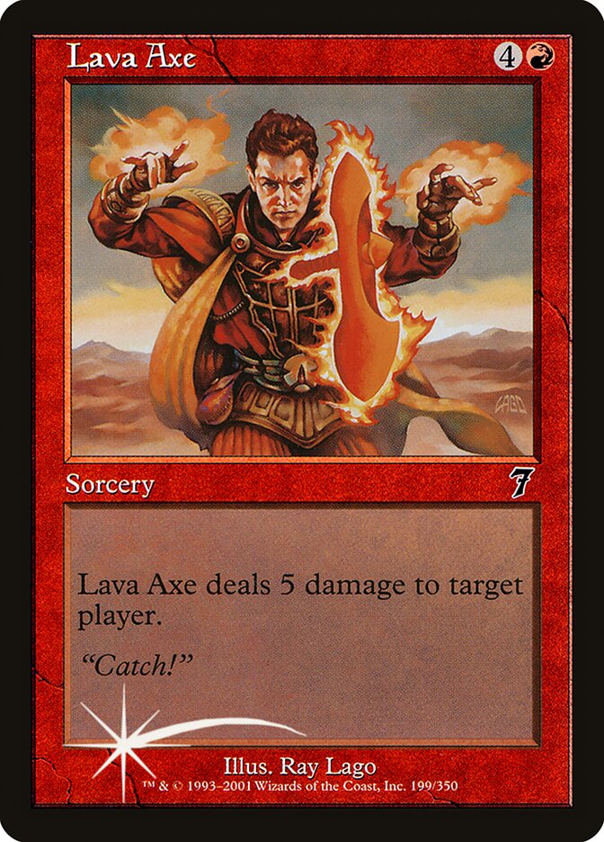 Lava Axe card front