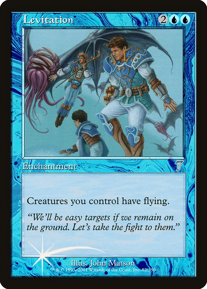 Levitation card front