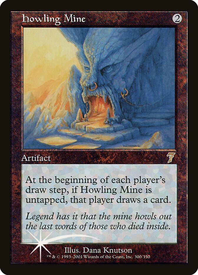 Howling Mine card front