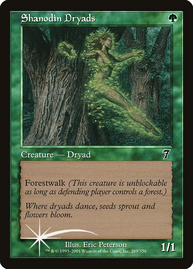 Shanodin Dryads card front