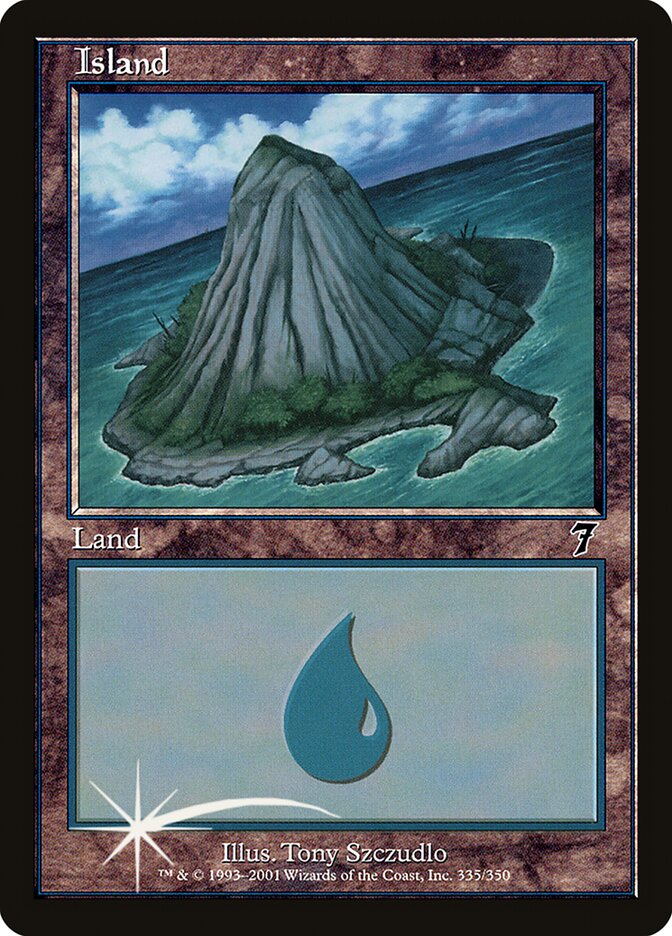 Island card front