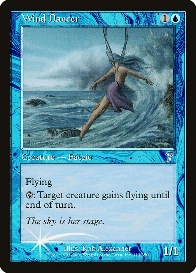 Wind Dancer card front