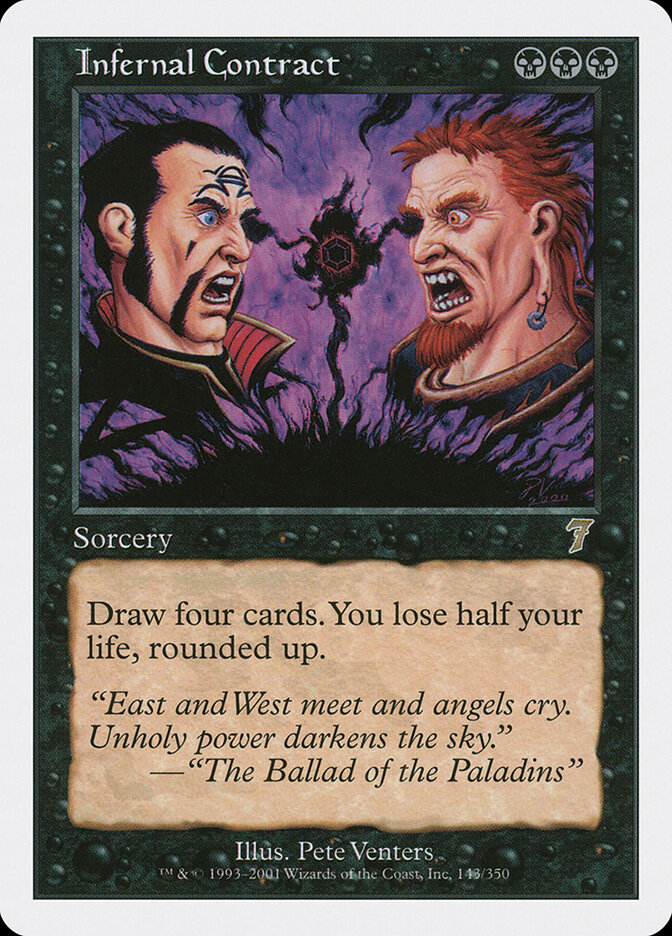 Infernal Contract card front