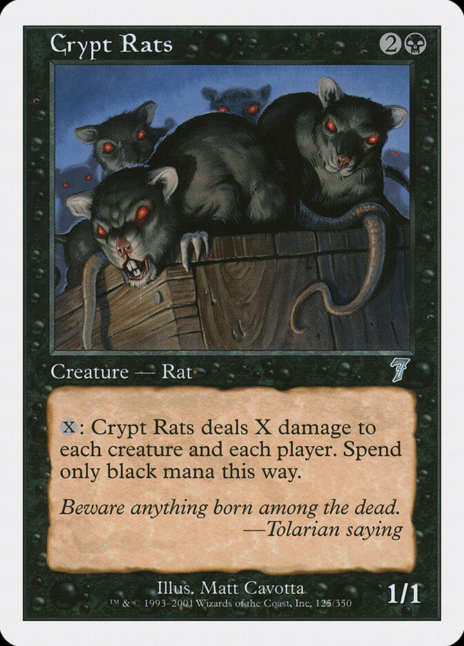 Crypt Rats card front