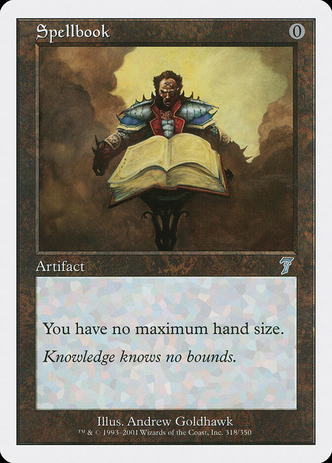 Spellbook card front
