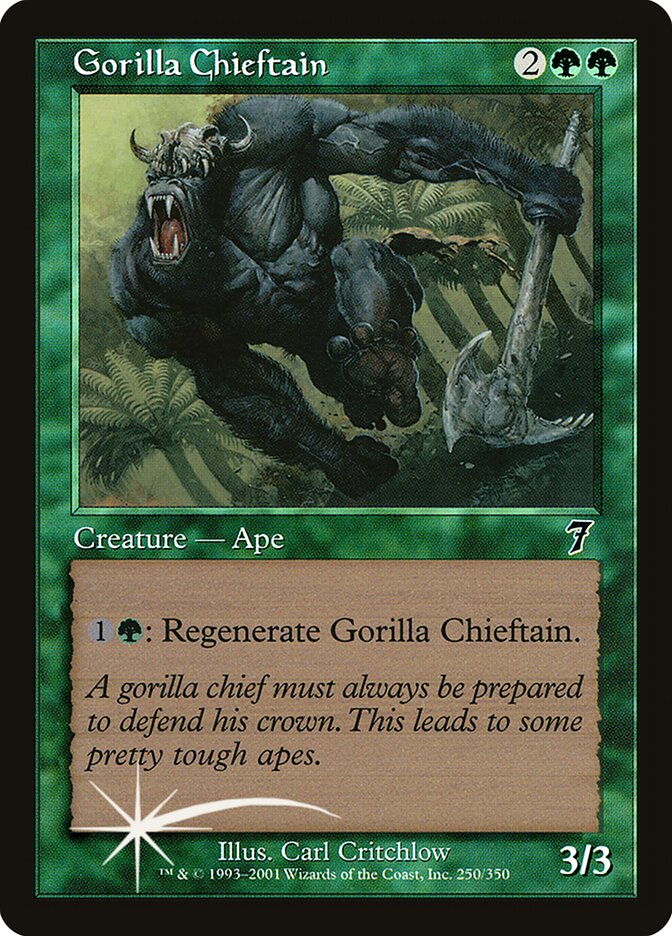 Gorilla Chieftain card front