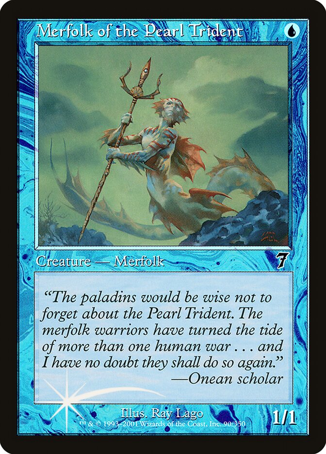 Merfolk of the Pearl Trident card front