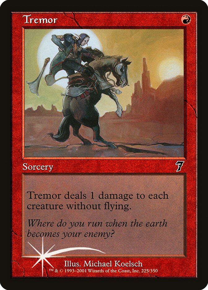 Tremor card front
