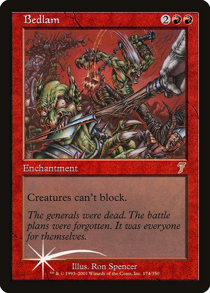 Bedlam card front