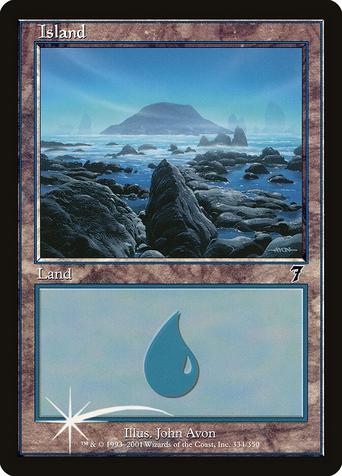 Island card front