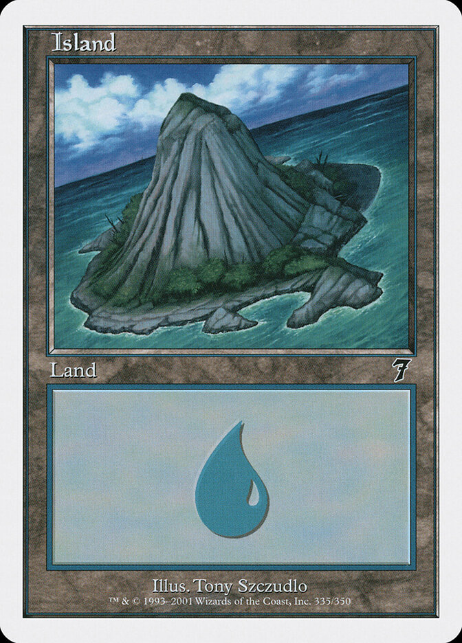 Island card front