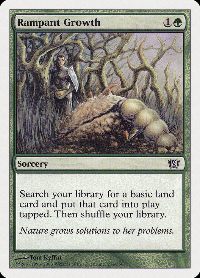Rampant Growth card front