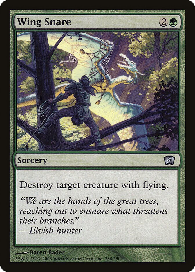 Wing Snare card front