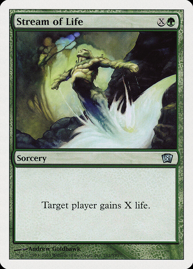 Stream of Life card front