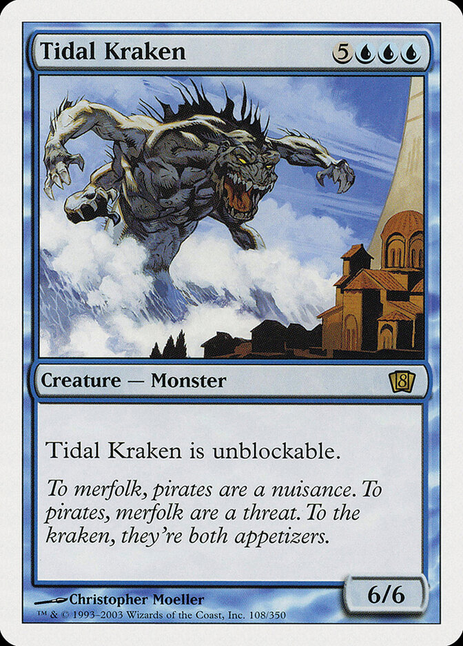 Tidal Kraken card front