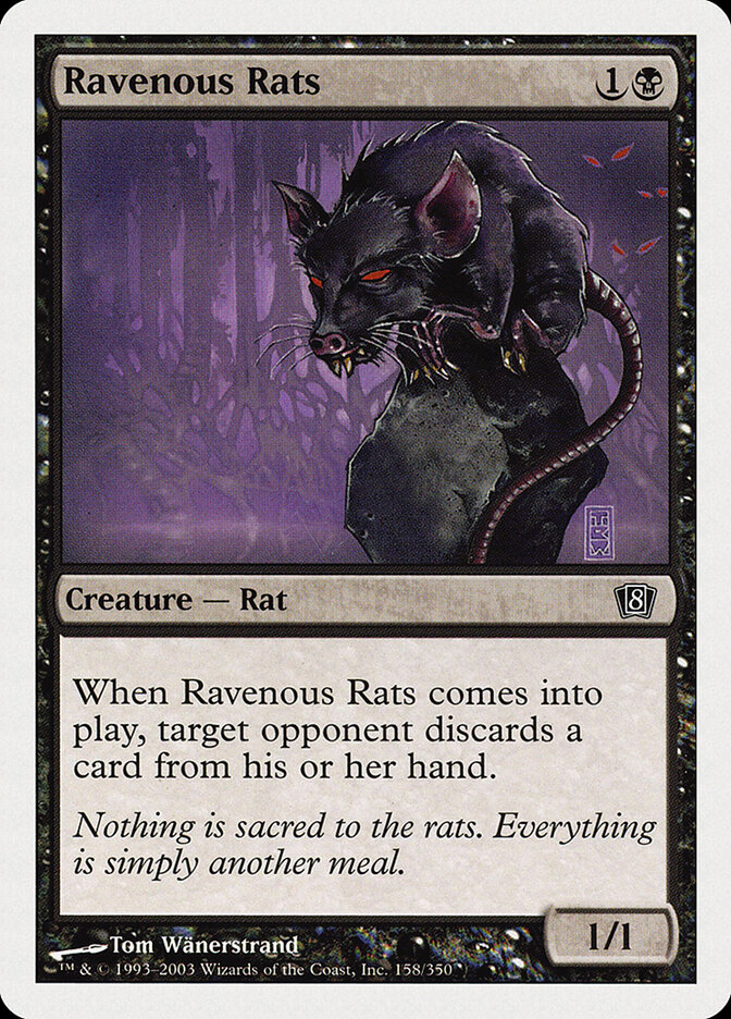 Ravenous Rats card front