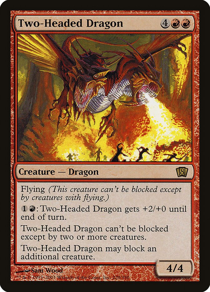 Two-Headed Dragon card front