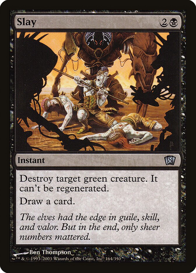 Slay card front