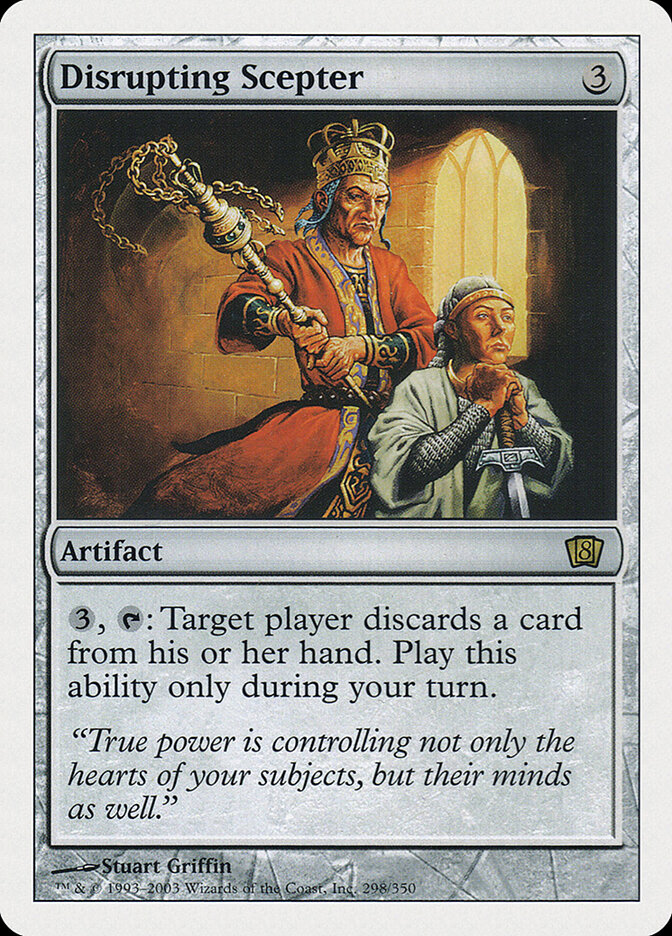 Disrupting Scepter card front