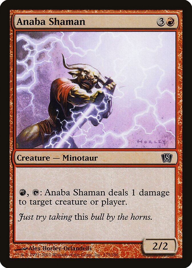 Anaba Shaman card front