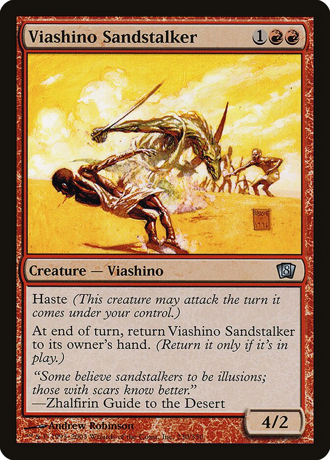 Viashino Sandstalker card front