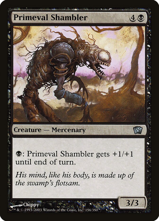 Primeval Shambler card front