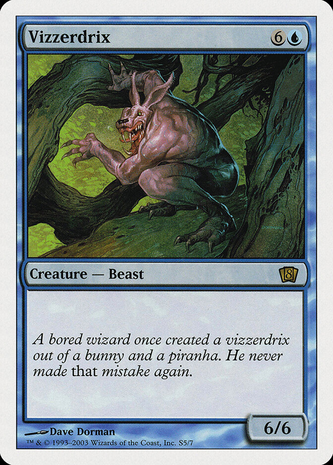 Vizzerdrix card front