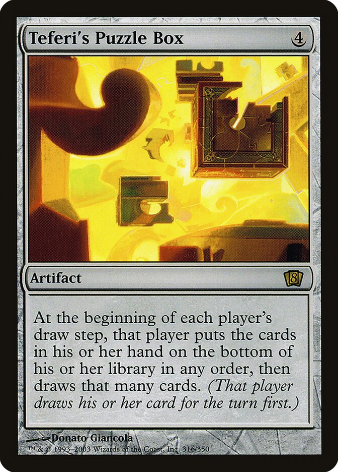 Teferi's Puzzle Box card front