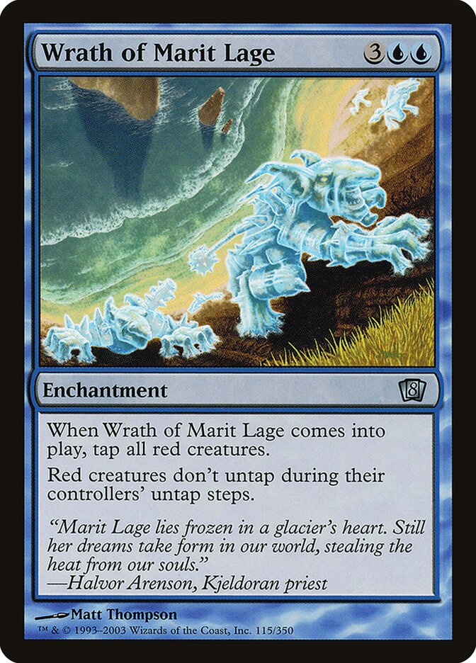 Wrath of Marit Lage card front