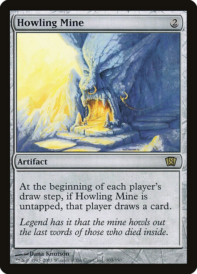 Howling Mine card front
