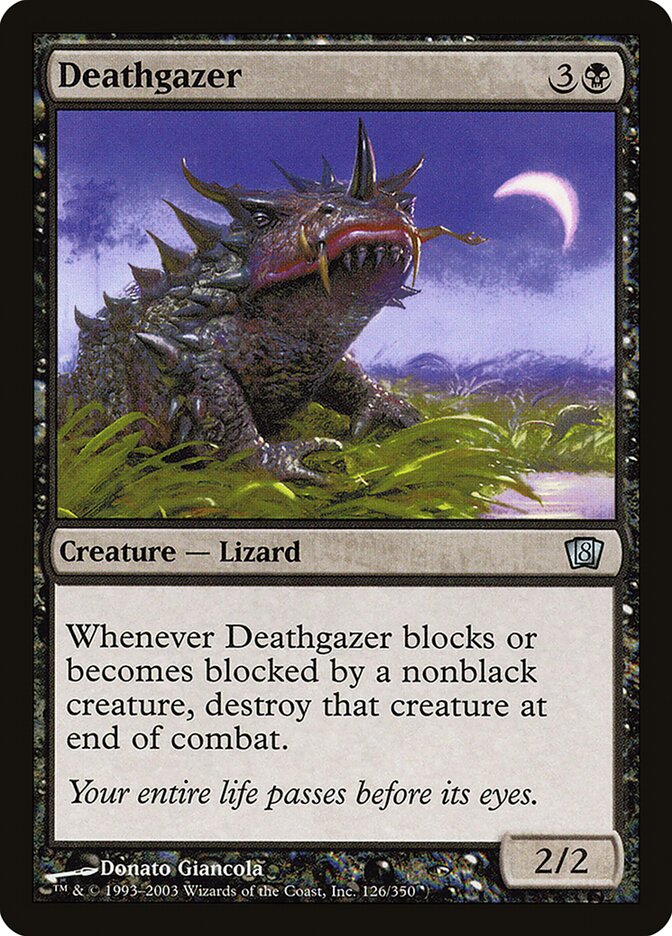 Deathgazer card front