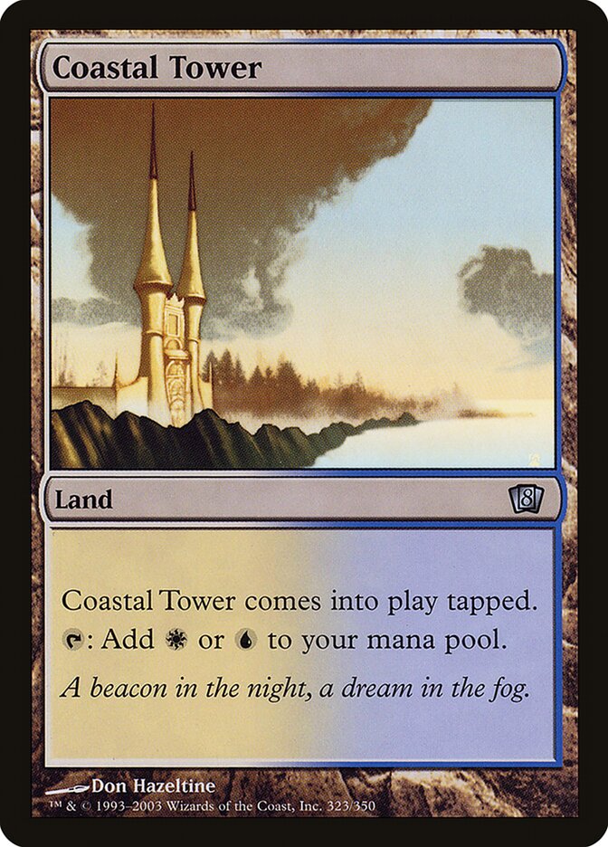 Coastal Tower card front
