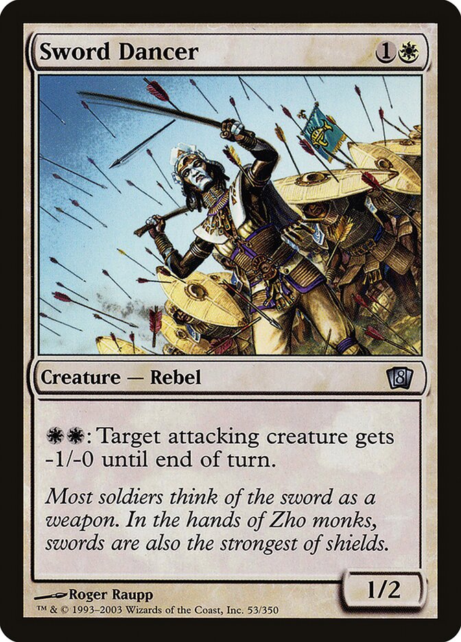 Sword Dancer card front