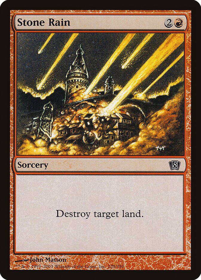 Stone Rain card front