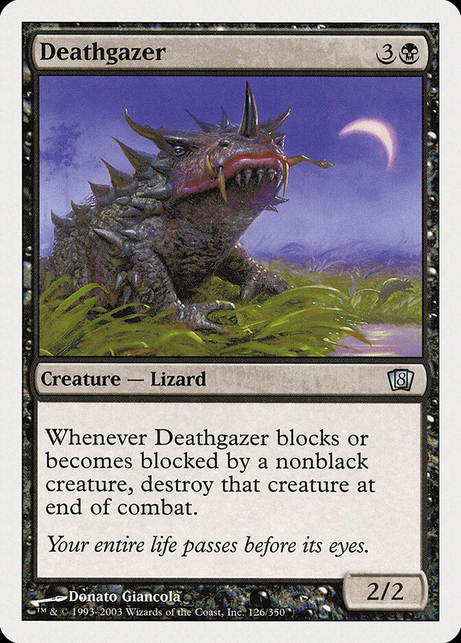 Deathgazer card front