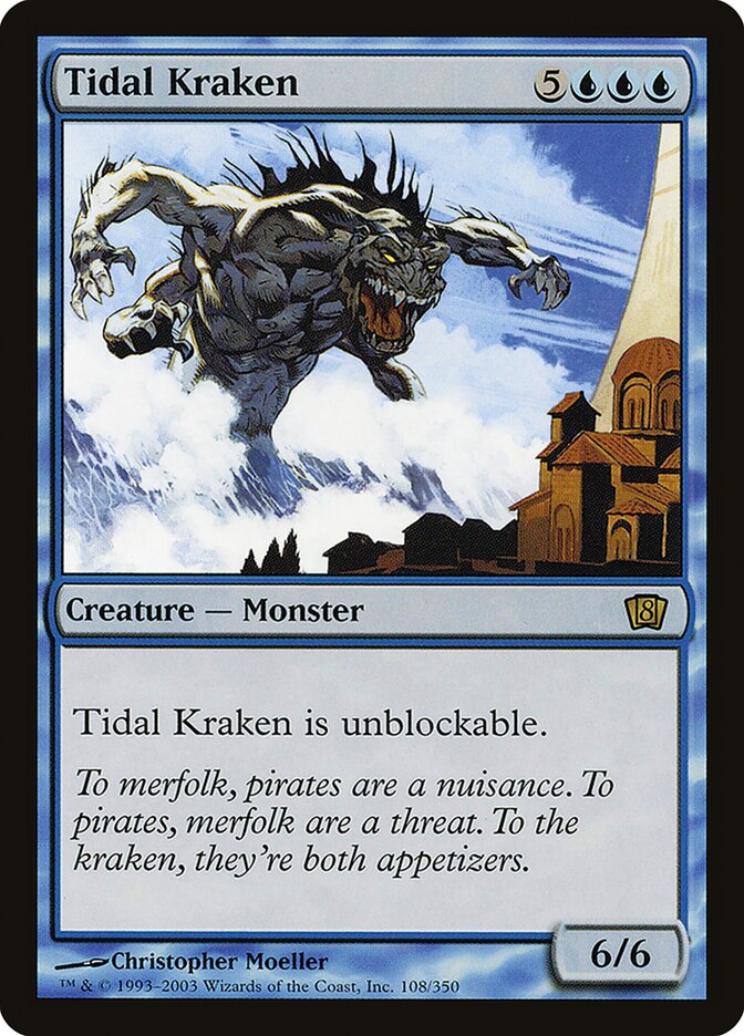 Tidal Kraken card front