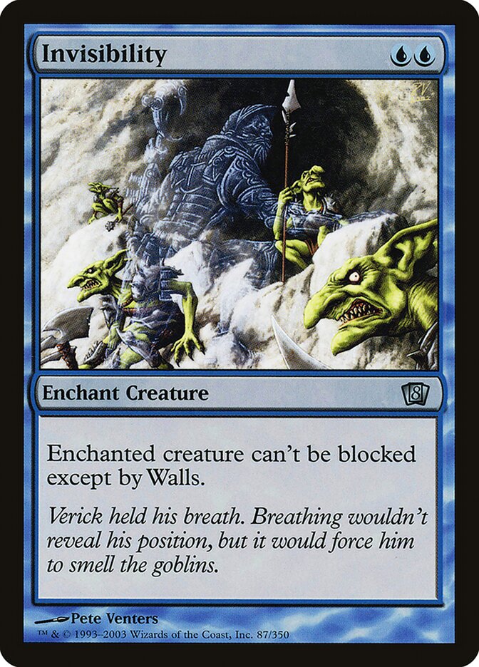Invisibility card front