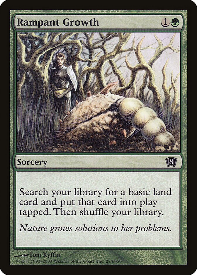 Rampant Growth card front